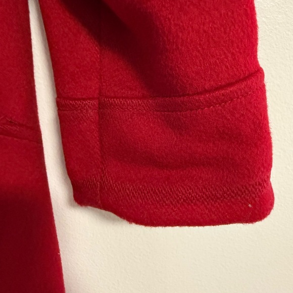 Vintage Alorna red Pure Wool Full Length Winter Coat - Picture 7 of 12